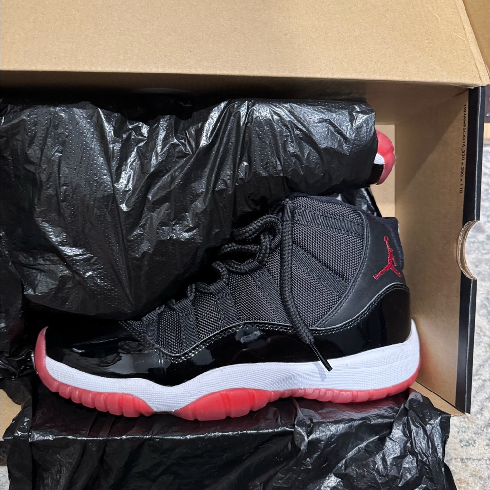 ‘Air Jordan 11 Retro ‘Bred’ Black and Red